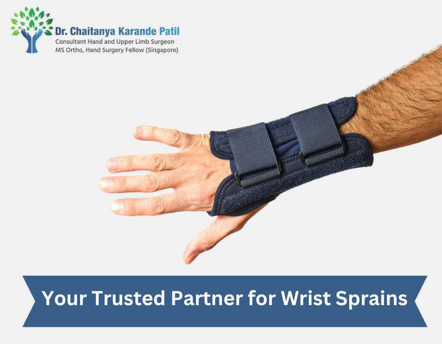 Your Trusted Partner for Wrist Sprains | Dr. Chaitanya Karande